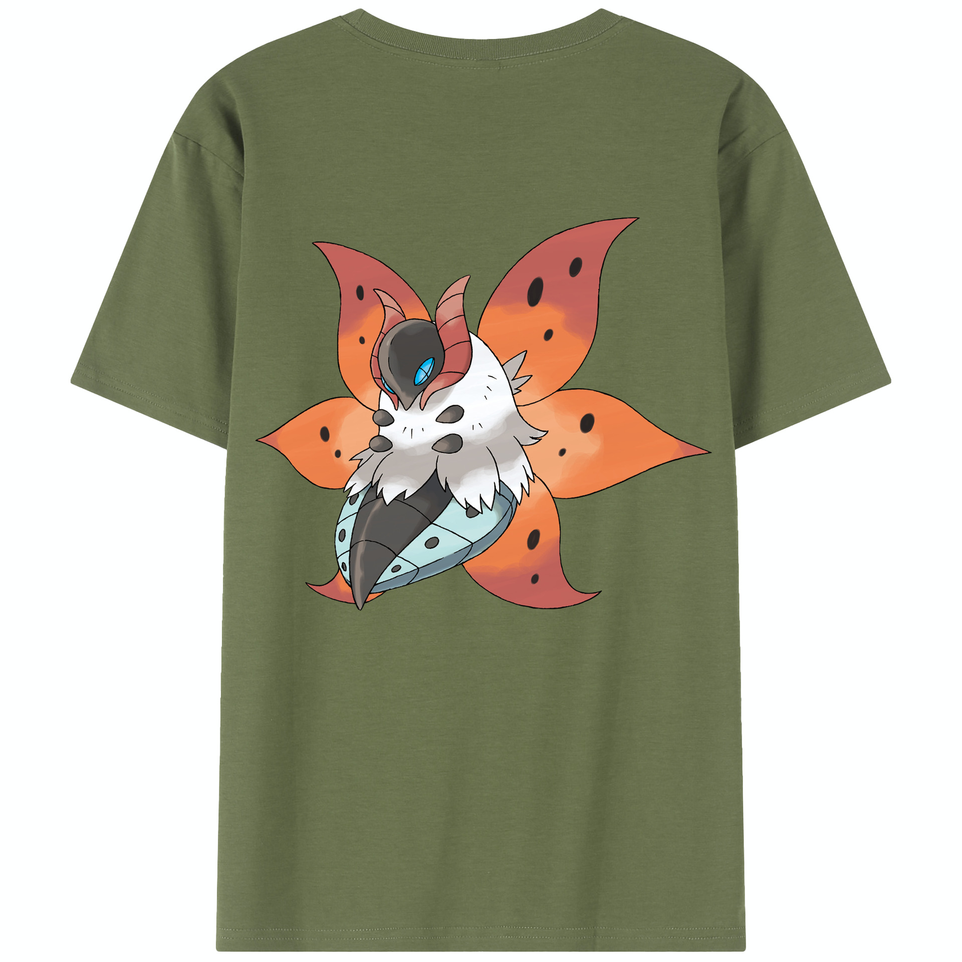 （画像用） ポケットモンスター Pokémon 綿100％半袖Tシャツ（背面プリント）